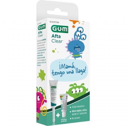 Gum aftaclear infantil gel 10 ml